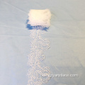Weißes elastisches dekoratives Spitzenband